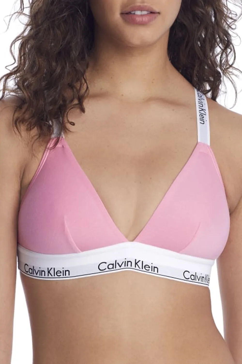 Дамски сутиен Calvin Klein Modern Cotton F5980-PK-M 10-507  Меки чашки  Памук  М  Розов
