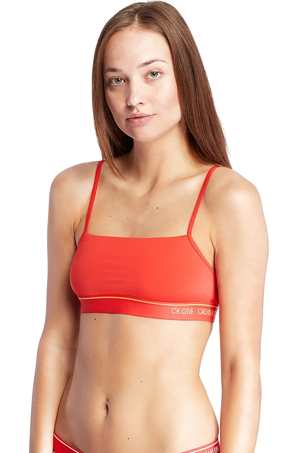 Дамски сутиен бралет Calvin Klein F6522-BK 10-513  Неподплатен  Тънка и лека материя  Черен