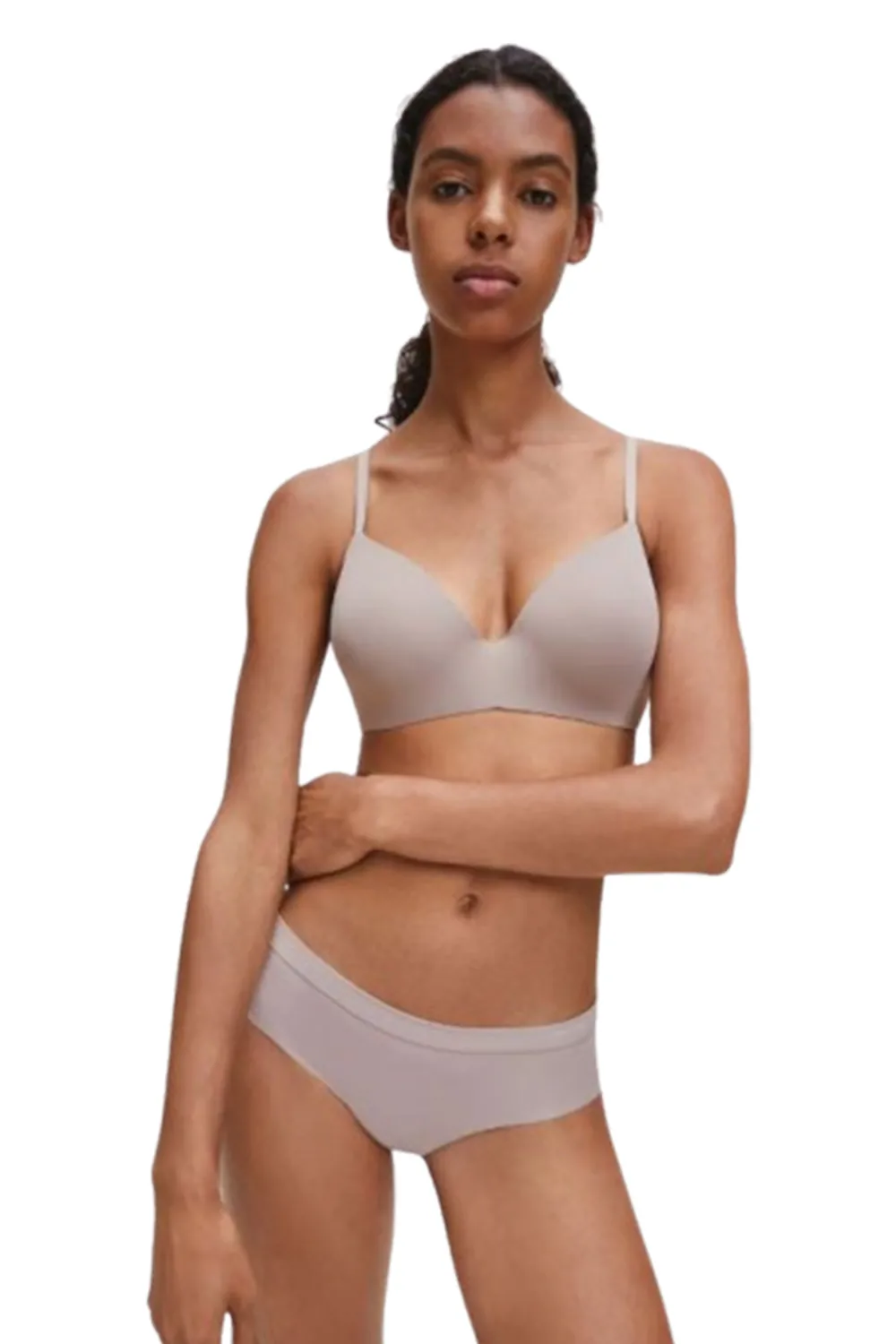 Сутиен Calvin Klein F4081  Бежов