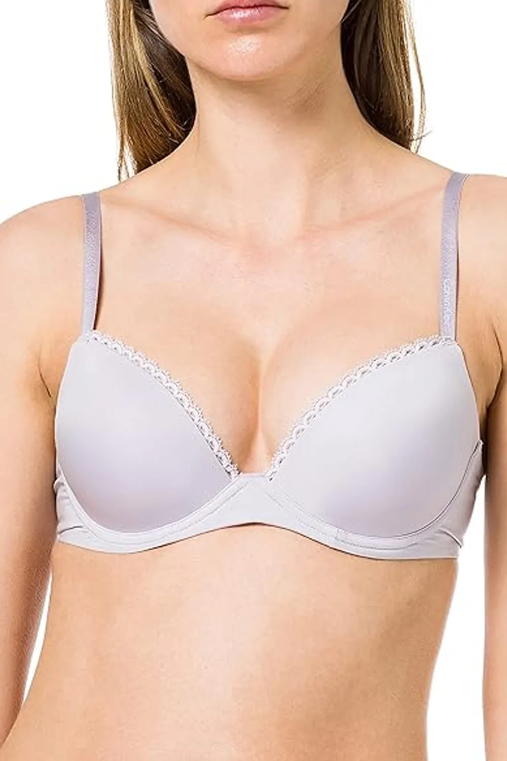 Сутиен Calvin Klein F2892-LC-80B 31-22  Подплатен  Push-Up ефект  80B  Лилав