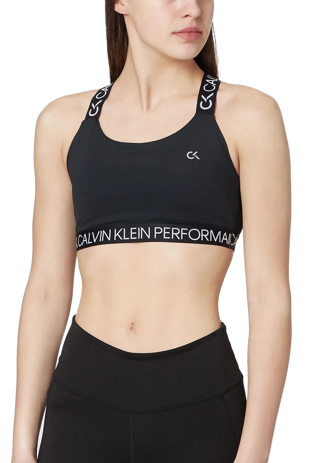 Дамски спортен сутиен Calvin Klein Performance 280568-BK-XS 10-511  Подплънки  XS  Черен
