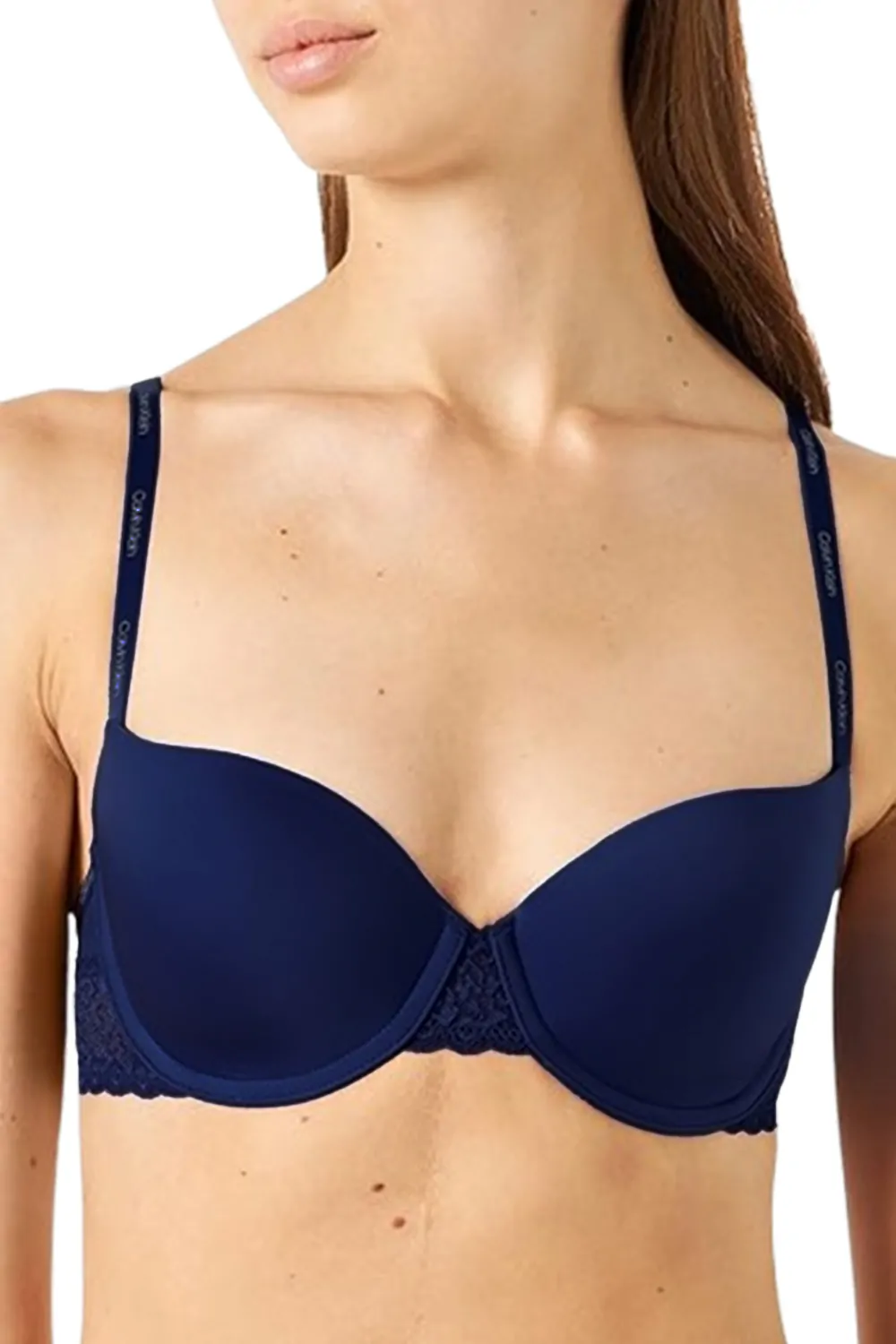 Сутиен Calvin Klein F5146-NV-70B 31-22  Дантела  70B  Тъмносин