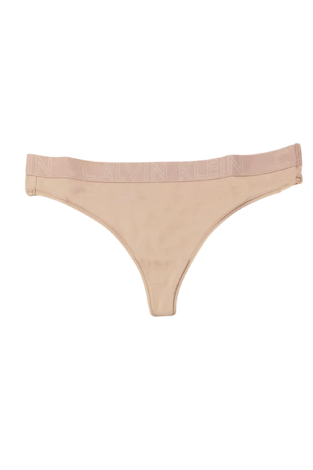 Дамски прашки Calvin Klein Kalhotky Thong D3636-BE-S 90-8  Памук  S  Бежов