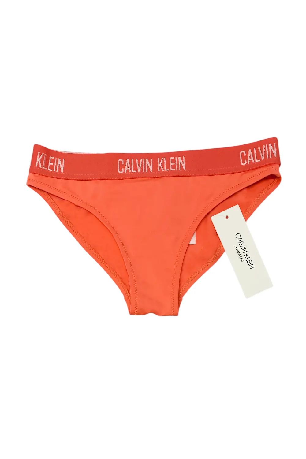 Детско долнище на бански Calvin Klein 47632-CO-8 90-8  Бързосъхнещо  За момиче  8-10 год   Корал