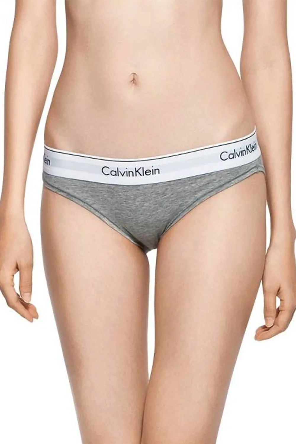 Дамски бикини Calvin Klein Modern Cotton F3787-GR-L 90-10  Памук  L  Сив