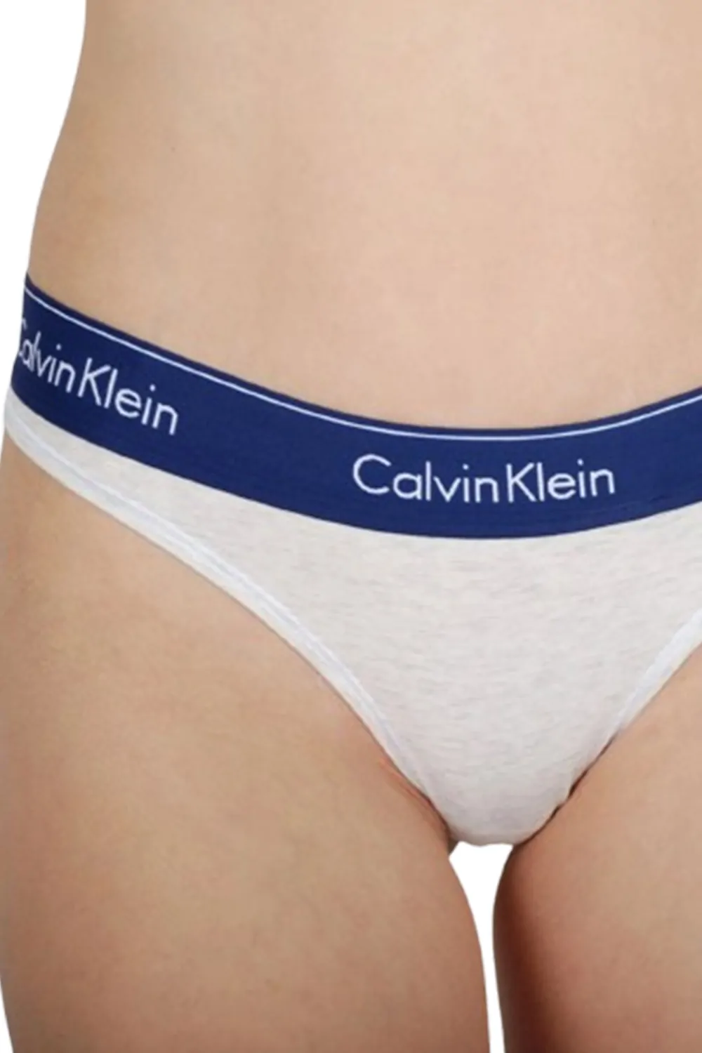 Дамски бикини Calvin Klein Modern Cotton F3787-ING-M 90-10  Памук  M  Сив Син