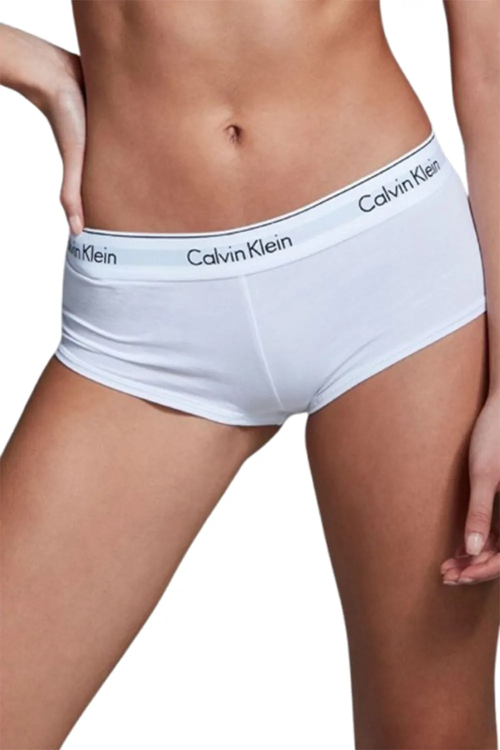 Дамски боксерки Calvin Klein F3788  Бял