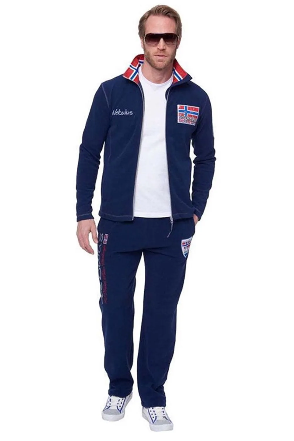 Мъжки спортен екип Nebulus Mangony NEB-MANG-NV-3XL, 2 части, Тъмносин, 3XL