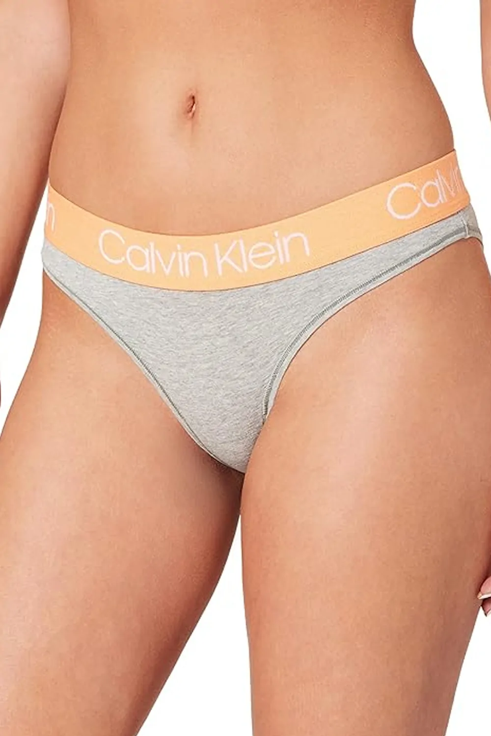 Дамски бикини Calvin Klein D3752  Оранжев Сив