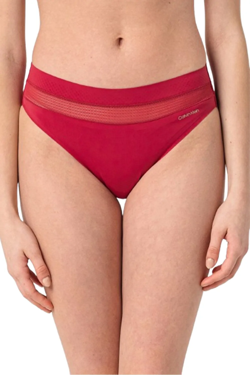 Дамски бикини Calvin Klein F6048  Червен