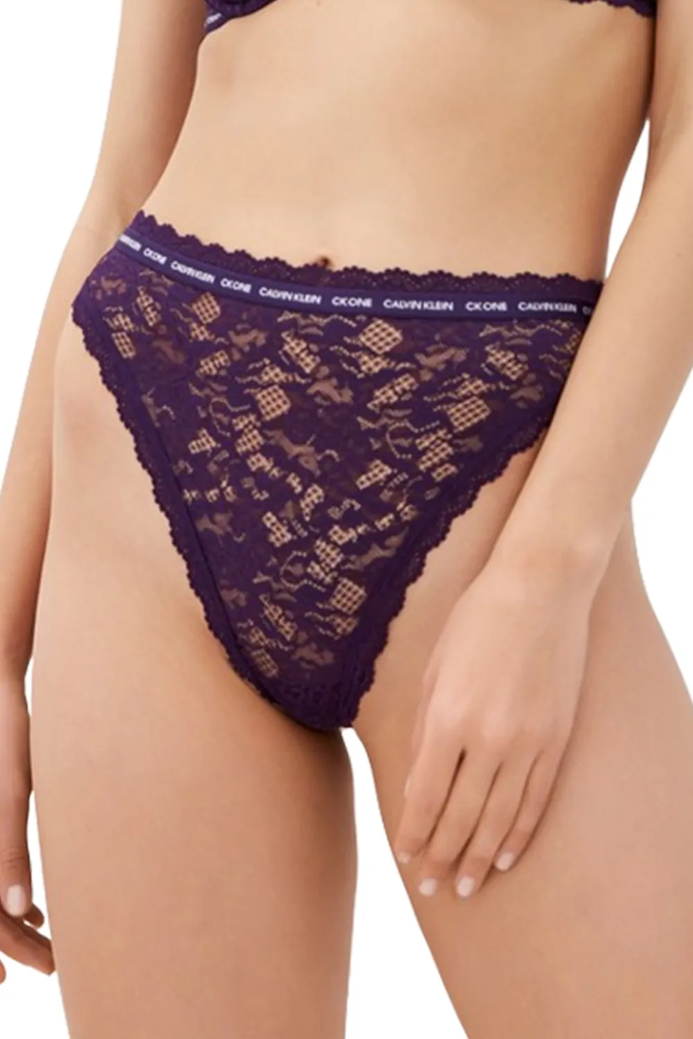 Дамски бикини Calvin Klein CK ONE F6678, Лилав