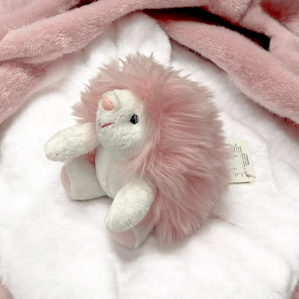 Плюшена играчка Russ Berrie 39174-A 91-10  Таралеж  Мек плюш  10 см  Розов