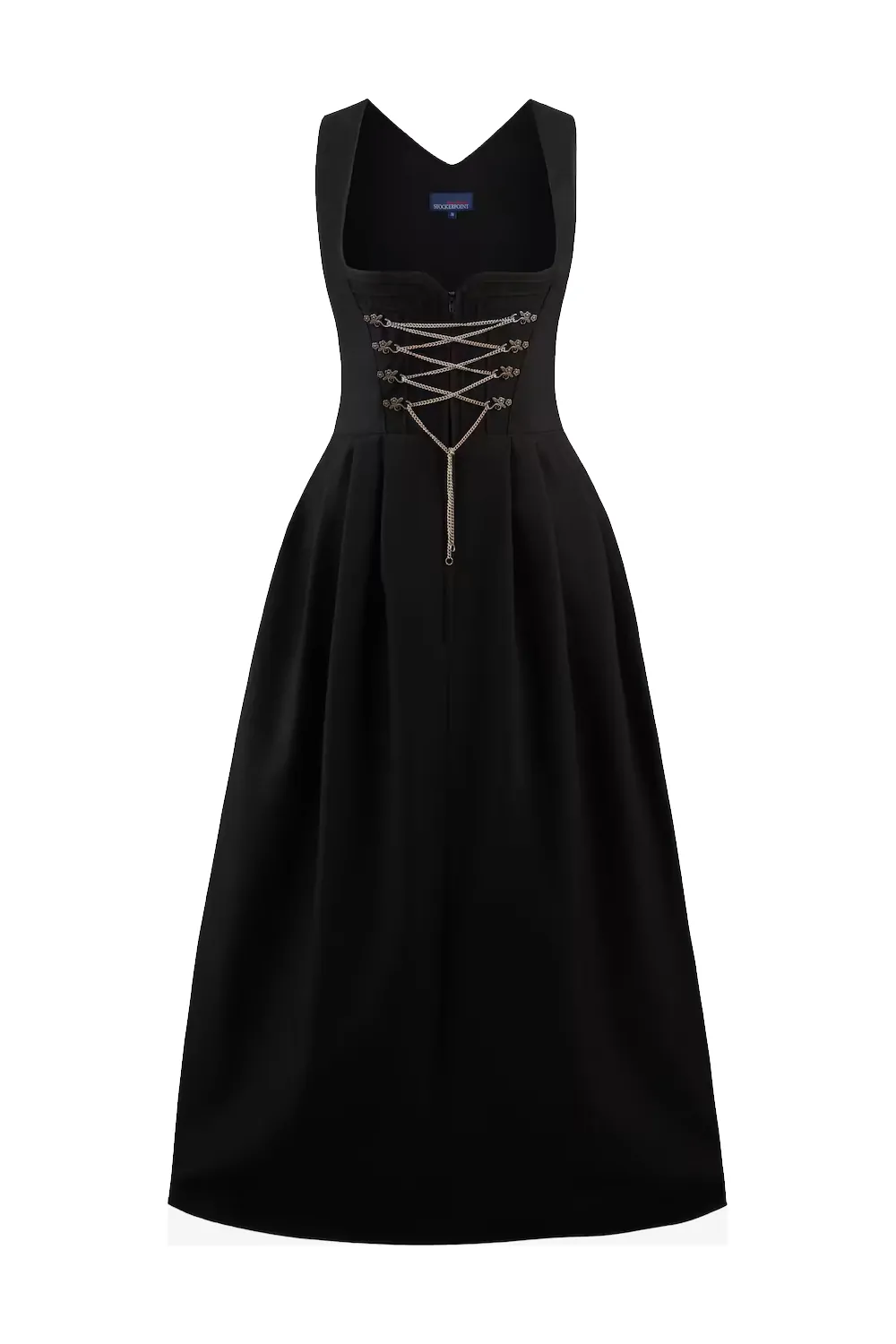 Дамска рокля Stockerpoint Amber Dirndl Е-5507368 10-58  Баварски стил  Дължина 96 см  40 EU  Черен