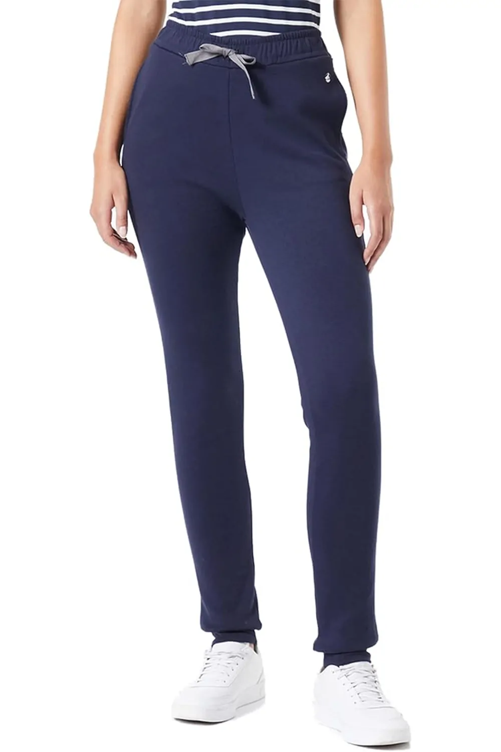 Дамски спортен панталон Petit Bateau A053G 2621658 10-58, Органичен памук, XS, Тъмносин