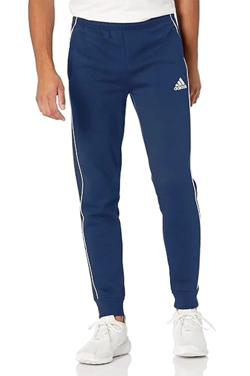 Мъжки спортен панталон Adidas Men s Core 18 AEROREADY Е-2435027 10-58  Slim Fit  Ватиран  Памук  M  Тъмносин