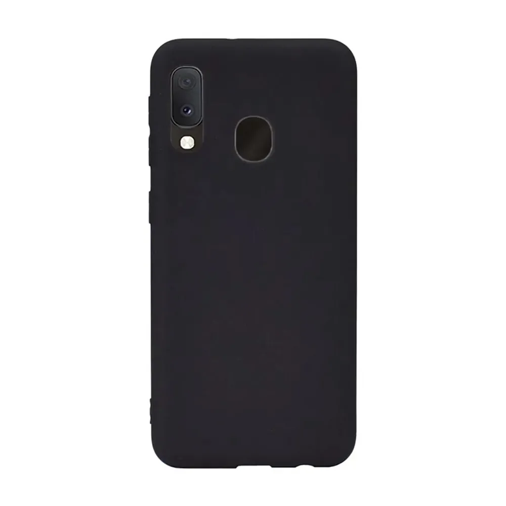 Калъф за телефон Whew за Samsung Galaxy A20e 9203-5 9203-2  Матов против пръстови отпечатъци  Черен