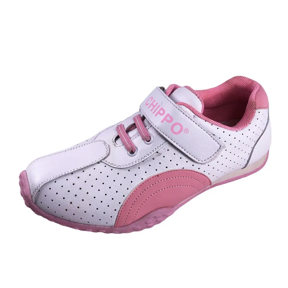 Детски маратонки Chippo Youth 317010-2  31-37  Естествена кожа  Бял Розов