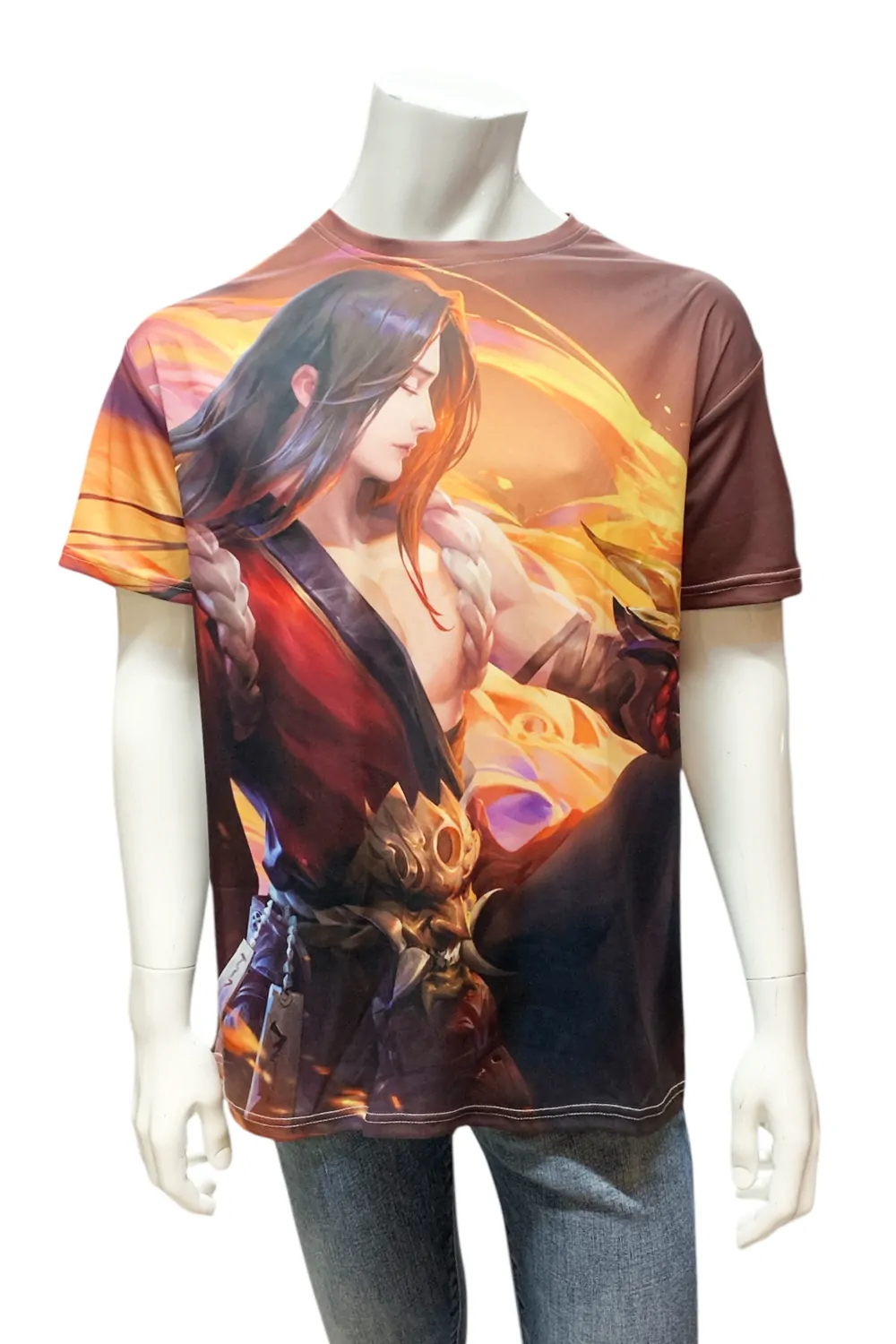 Мъжка тениска JUP 3563256 90-39  Honor of Kings Ukyo Tachibana  3D принт  3XL  Син