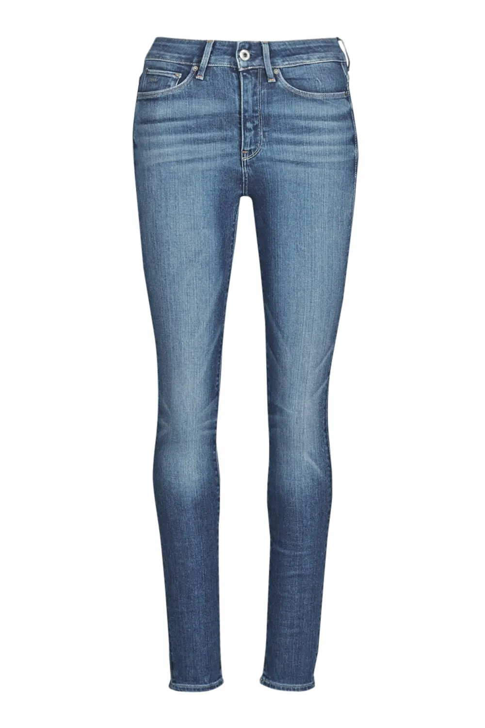 Дамски дънки G-Star RAW 3301 Ultra High Super Skinny 9946914 16113-8  Висока талия  Памук  W28-L34  Светлосин