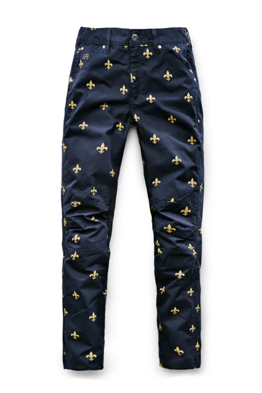 Дамски панталони G-Star RAW Elwood X25 3D Boyfriend 6112723 16113-8  Pharrell Williams Indigo Gold  Памук  W26-L32  Тъмносин