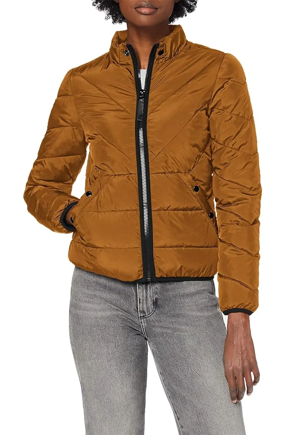Дамско преходно яке G-Star RAW Strett Quilted 9181467 16113-29  Premium Myrow PES  S  Светлокафяв