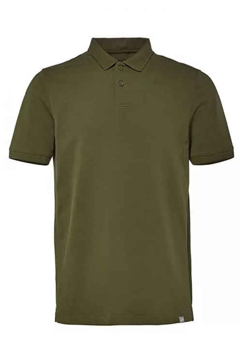 Мъжка тениска CARE OF by PUMA 1776596-AZ14496  Поло яка  Памук  Маслено зелен  2XS