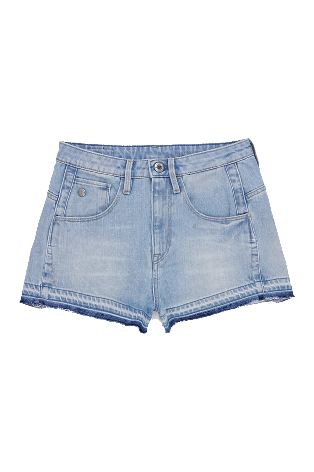 Дамски къси панталони G-Star RAW Arc 3D High Waist *7657461 16113-34, Wisk Denim, Памук, W28, Светлосин