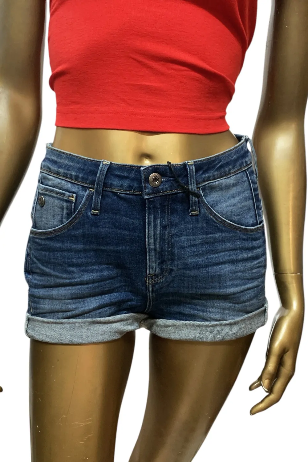 Дамски къси панталони G-Star RAW Arc  7986523 16113-38  Elto Superstretch Denim  Памук  W26  Тъмносин