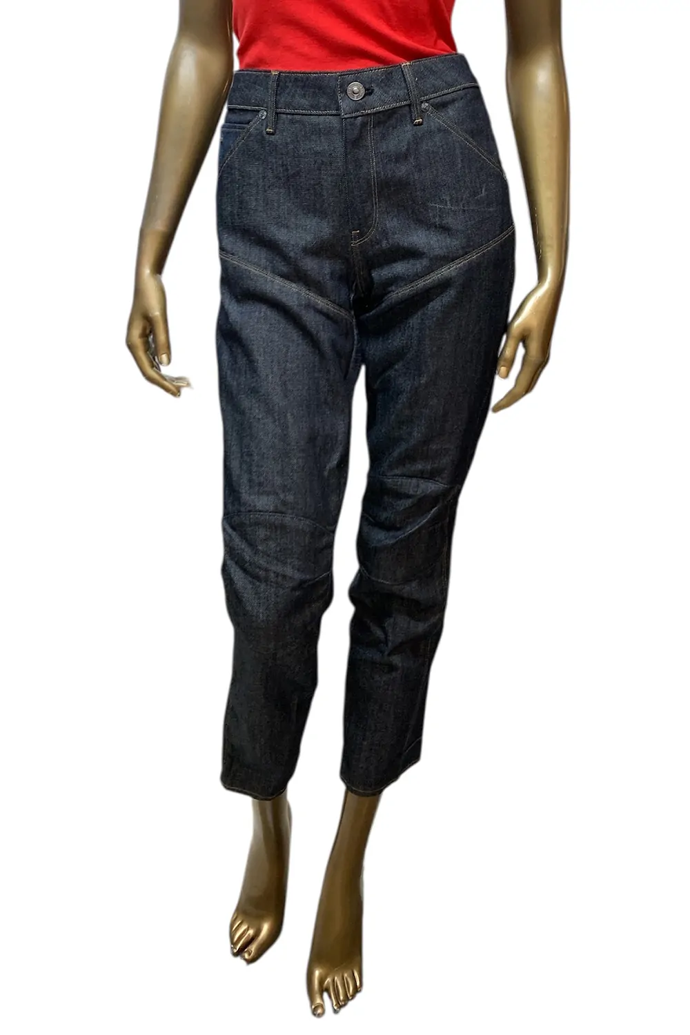 Дамски дънки G‑Star RAW 5620 3D MID Boyfriend 6003601 16113‑41  Средна талия  Прав крачол  W27‑L32  Тъмносин