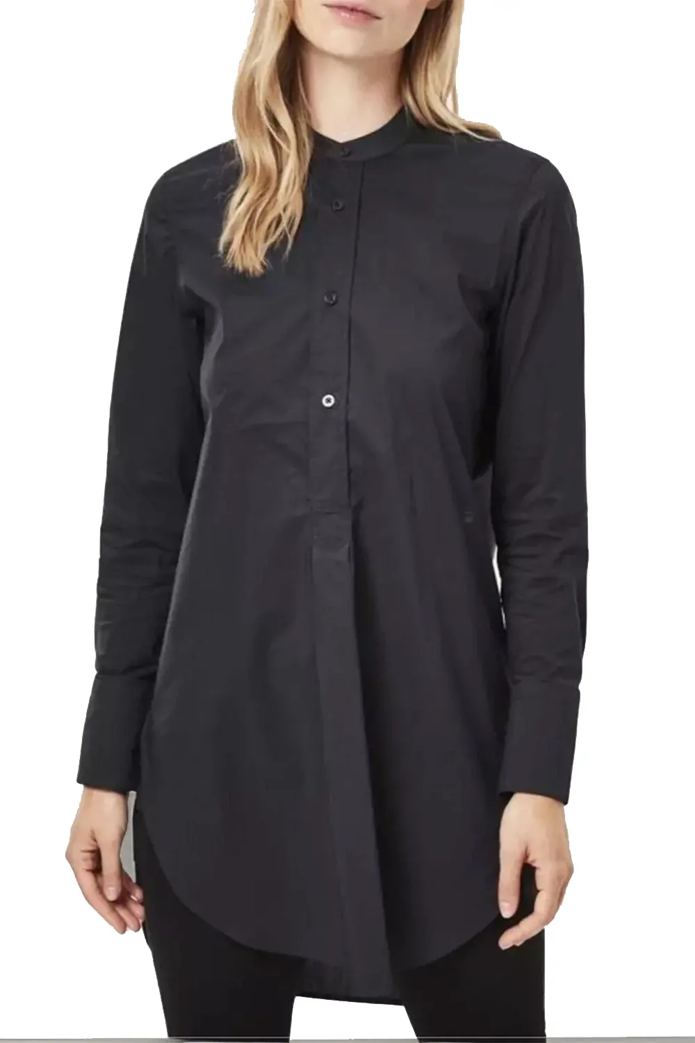 Дамска риза G-Star RAW Core 3D Elongated BF Shirt  6948292 16113-47  Luo Stretch Poplin  Памук  S  Тъмносин Черен