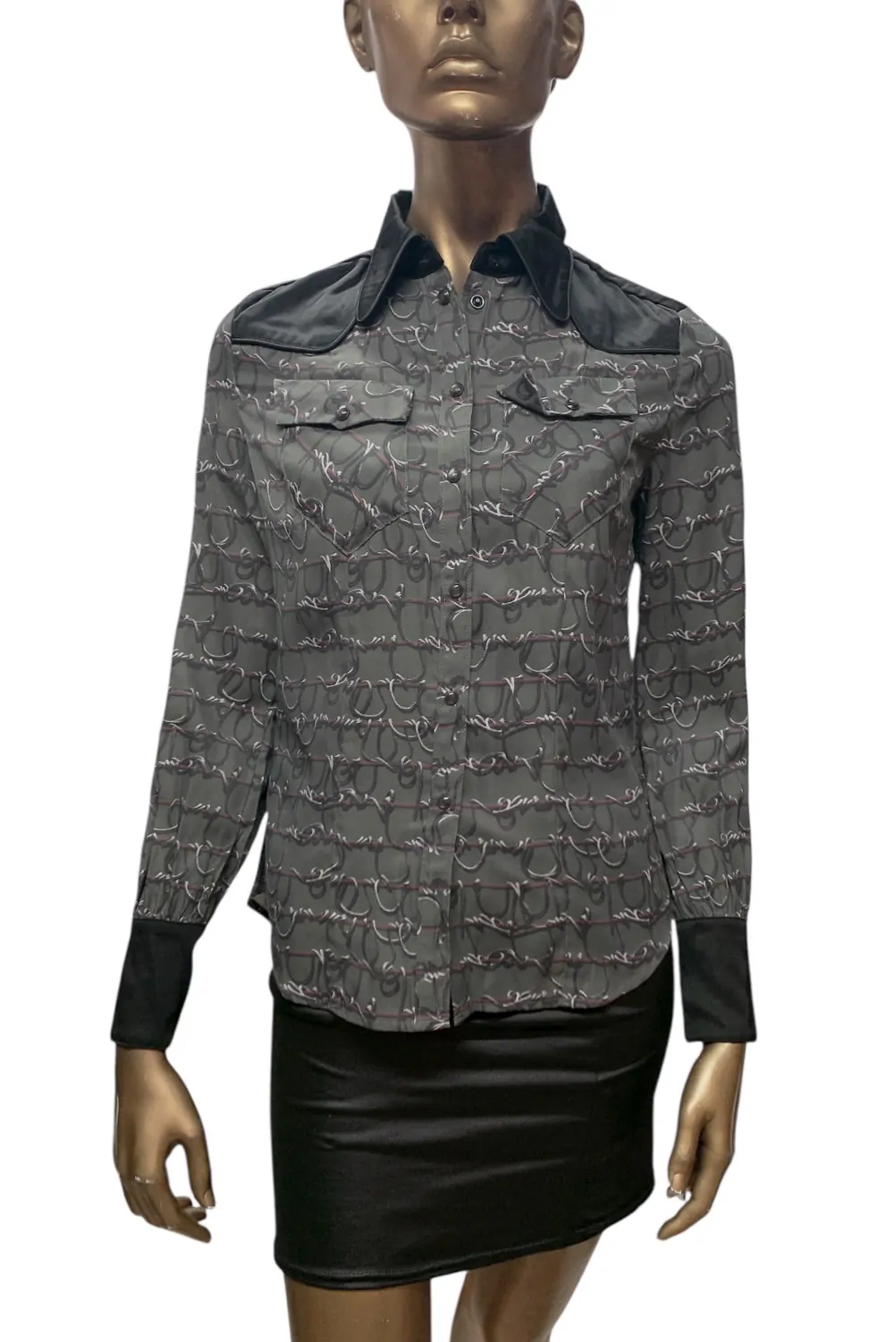 Дамска риза G-Star RAW Tacoma Straight Shirt 9598807 16113-47  Mata Twill Princeton AO  Вискоза  S  Каки