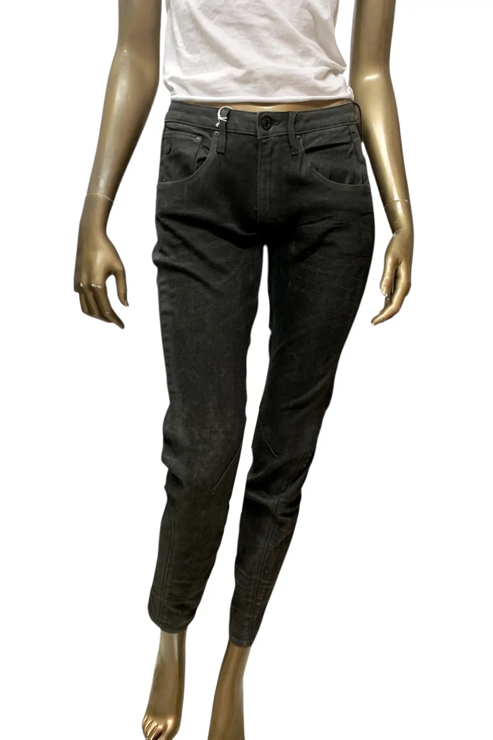 Дамски дънки G-Star RAW Arc 3D Low Boyfriend 2780955 90-41  Slander Black Superstretch  W25-L32  Тъмносив