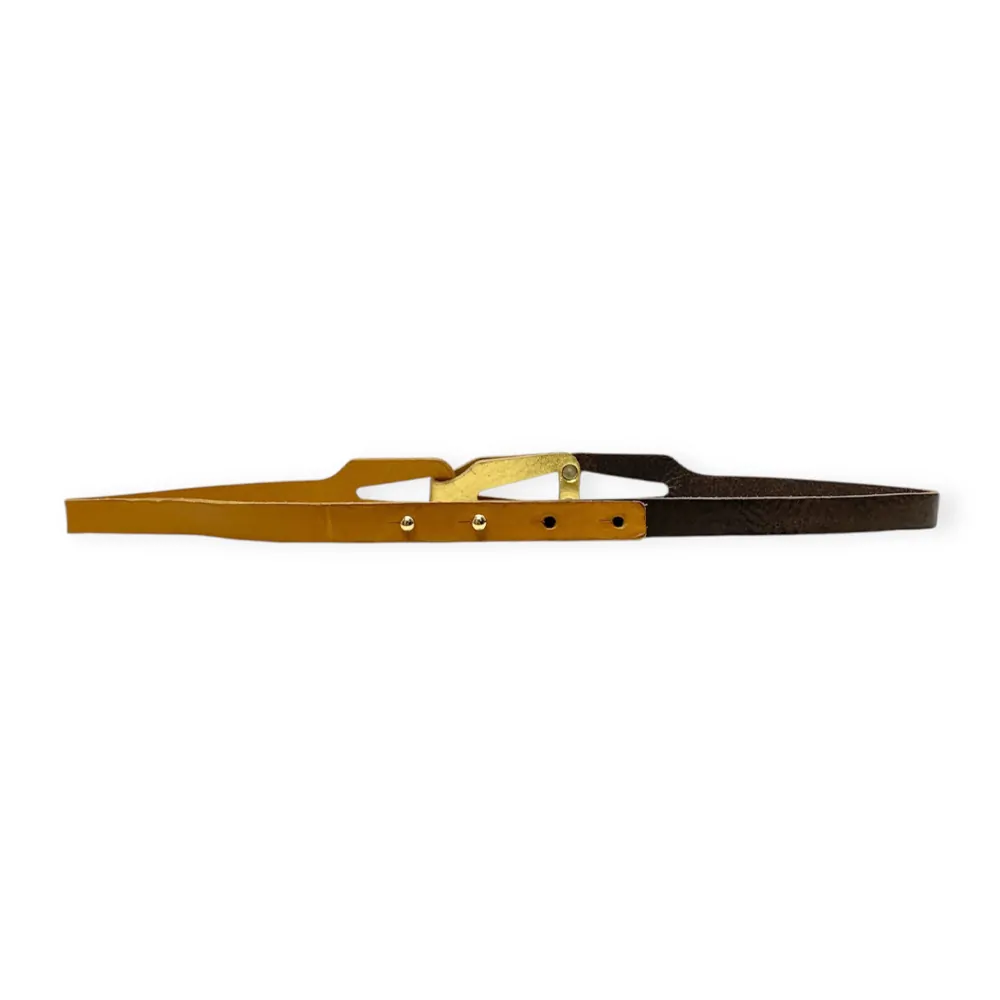 Дамски кожен колан Diesel 7001301 16121-21  2 части  Естествена кожа  40 ndash 42 cm  Кафяв