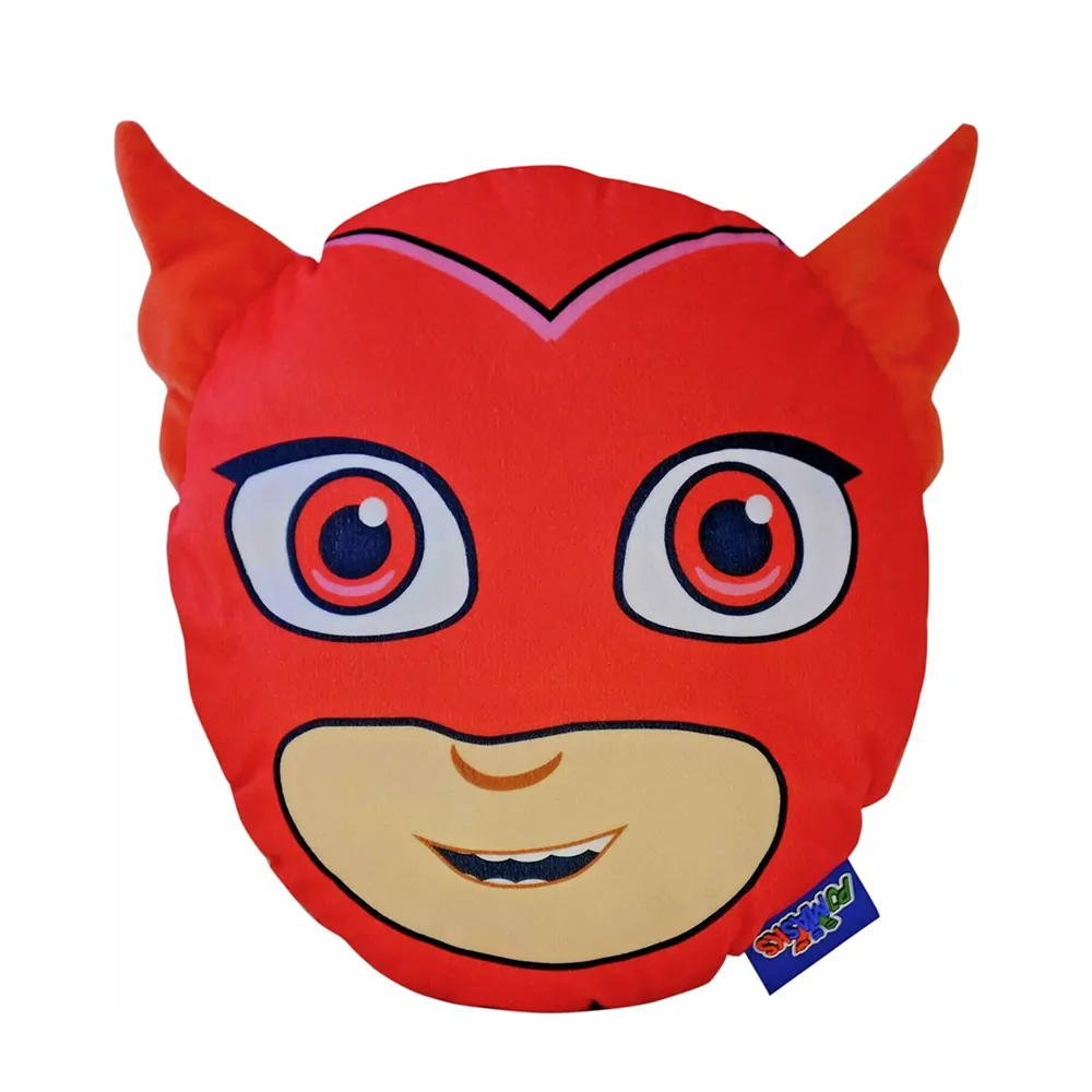 Декоративна възглавница PJ Masks Owlette 21-99-379 1-104  Калъф за пижама  Мек плюш  25 х 30 см  Червен