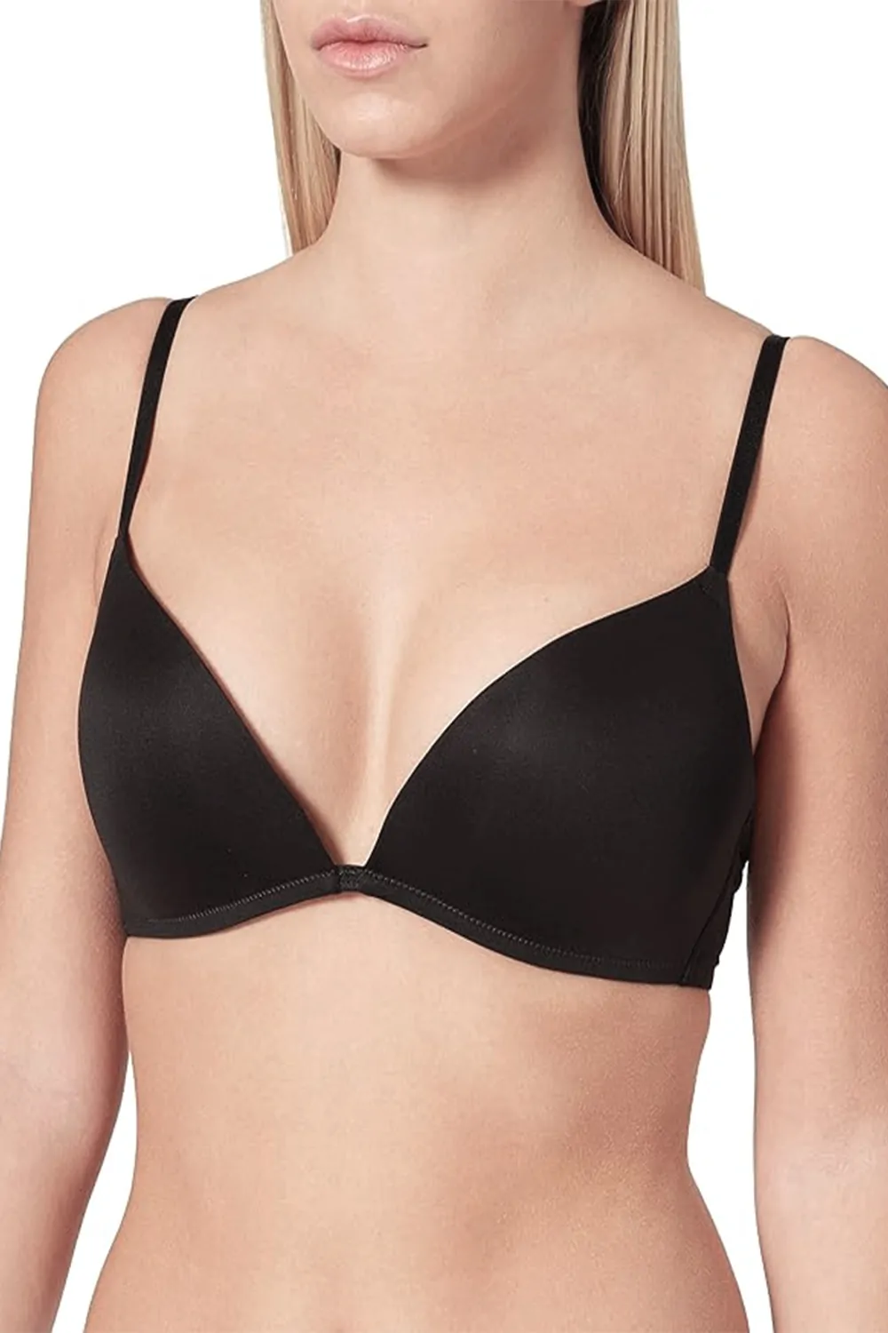 Дамски сутиен Iris  amp  Lilly 2219080 16037-ROC-4  Подвигащ  Микрофибърен  34DD  75E  Черен