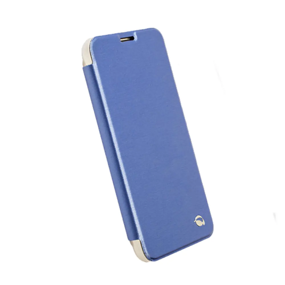 Kалъф за телефон Krusell Boden FlipCover 0759737 10-79  За Samsung Galaxy S5 Mini  Защита от надрасквания и замърсявания  Син