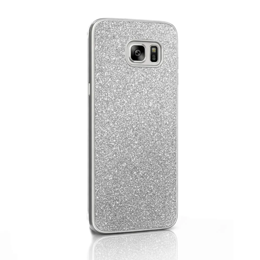 Кейс Spada за Galaxy S7 Edge 5025667 10-82  Brushed aluminium  High gloss ефект  Сребрист