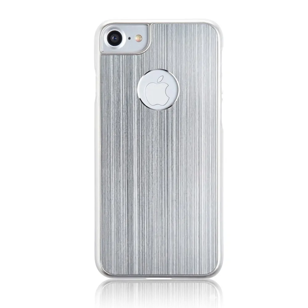 Кейс Spada за iPhone 6 6S 7 8  5032115 10-82  Brushed aluminium  High gloss ефект  Сребрист