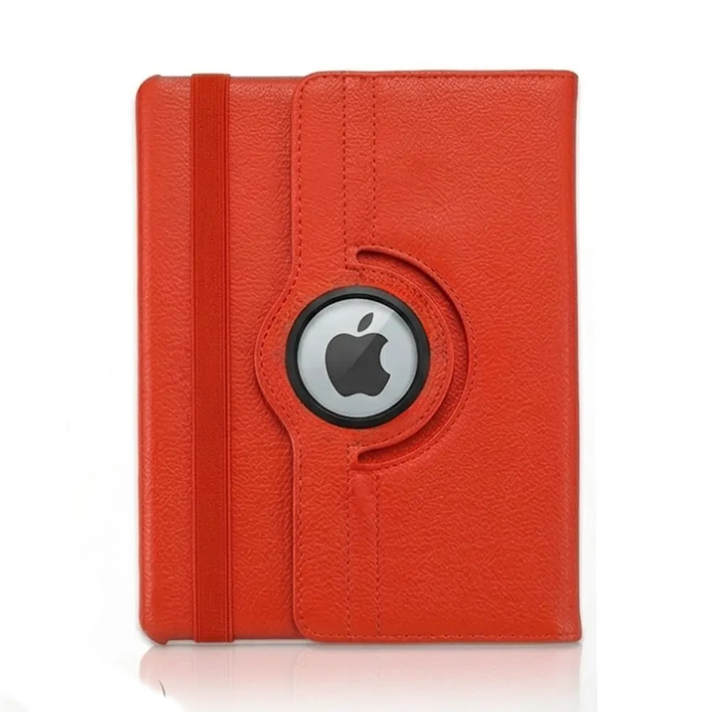Защитен калъф за таблет Apachie 360&deg; Leather Rotate 16037-56 10-76, За Apple iPad Air 2, Червен