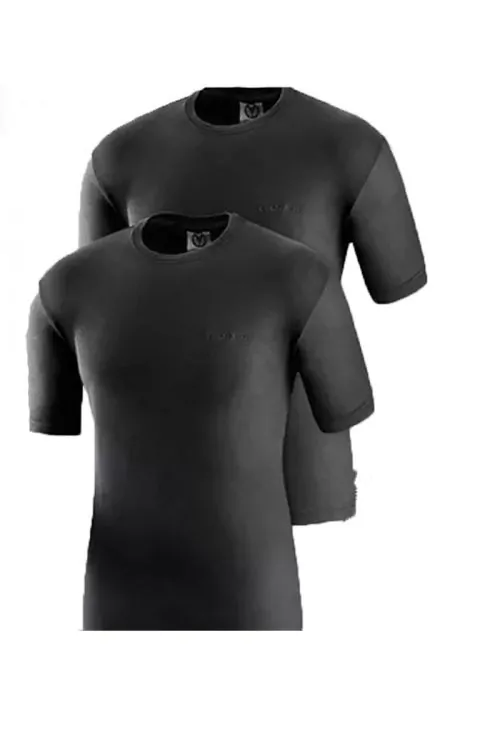 Комплект мъжки тениски Carlo Colucci TNK-CARL-2PK-M-BK-M  2 Pack  Черен  M