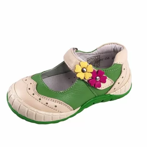 Детски обувки Chippo Kids 092091 ML1-39-1  24-29  Естествена кожа  Зелен