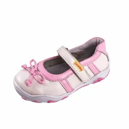 Детски обувки Chippo Kids 102119-2  24-29  Естествена кожа  Бял Розов