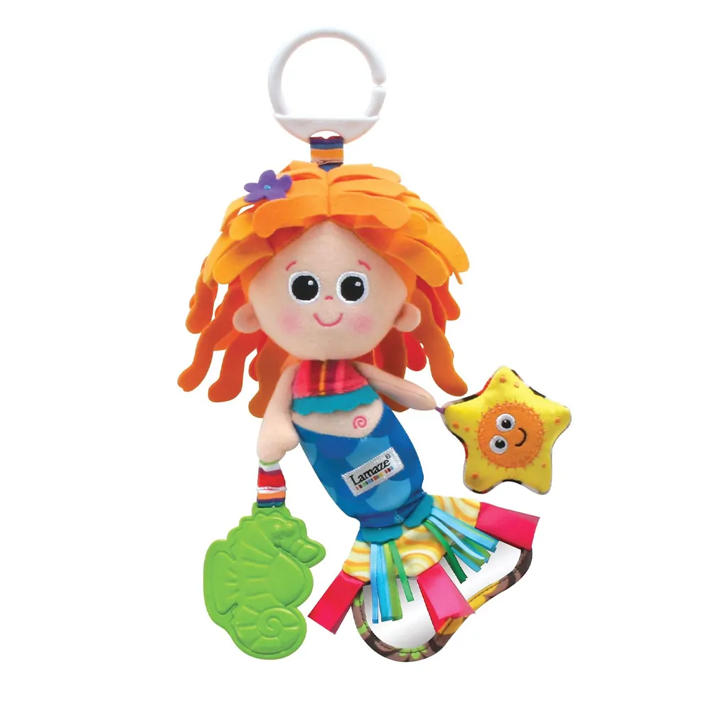Бебешка интерактивна играчка Lamaze 21-133-215 1-100  Play  amp  Grow Marina the Mermaid  Интерактивни елементи  32 см  Многоцветен
