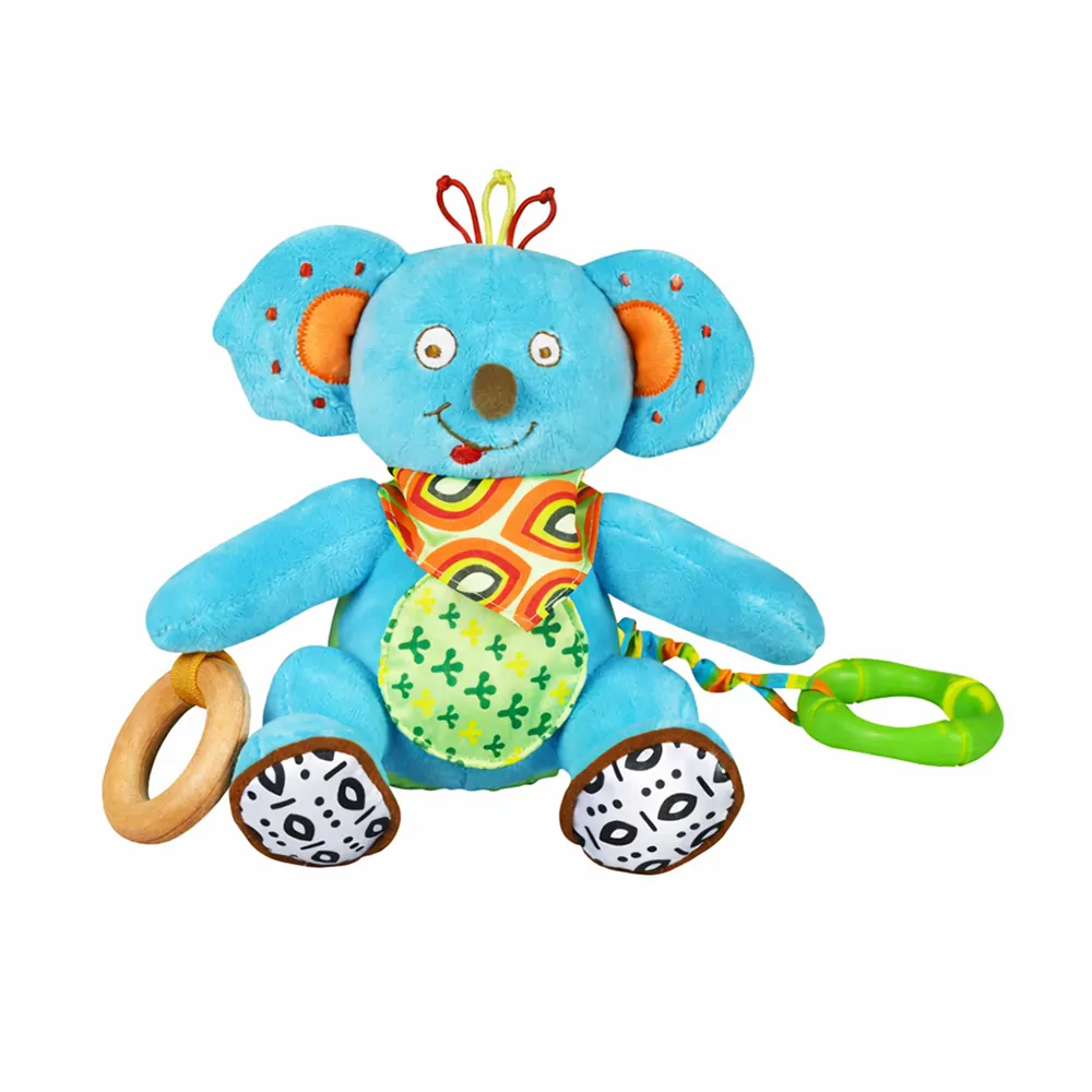 Бебешка интерактивна плюшена играчка Chippo Babymoov Koala Play Pet 21-99-401 1-100  Вибрираща  0м   20 см  Син