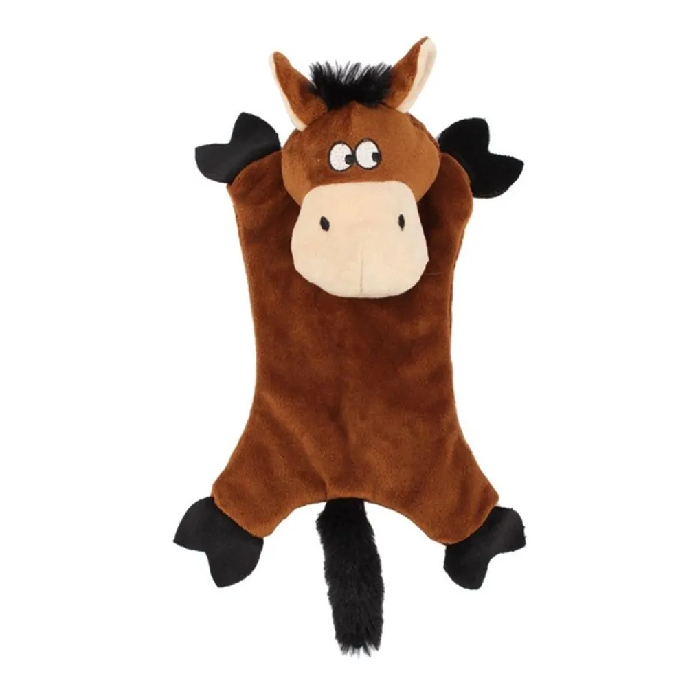 Играчка за куче Chippo Have Fun With Marty The Donkey 21-66-339 1-100  Магаре  Шумящ ефект  40 x 20 см  Кафяв