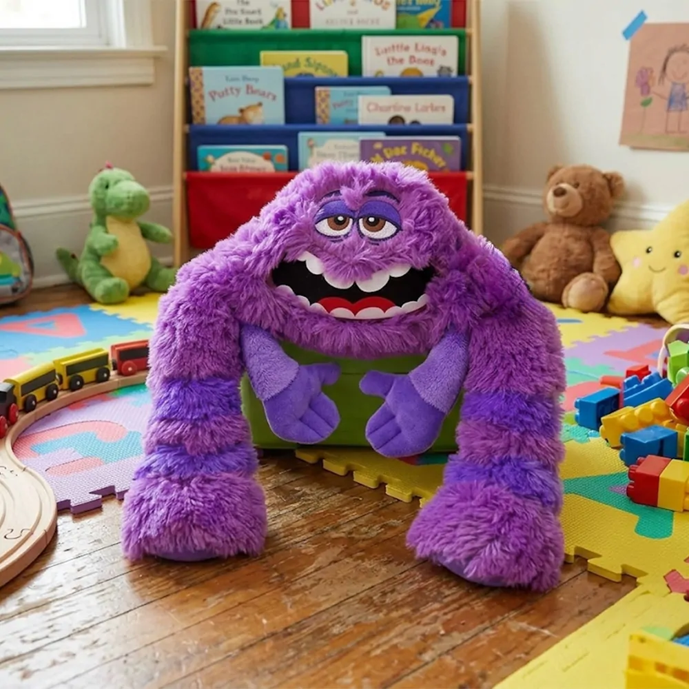 Плюшена играчка Disney Monsters University 21-133-213 1-100  Арт  Университет за таласъми  30 х 30 см  Лилав