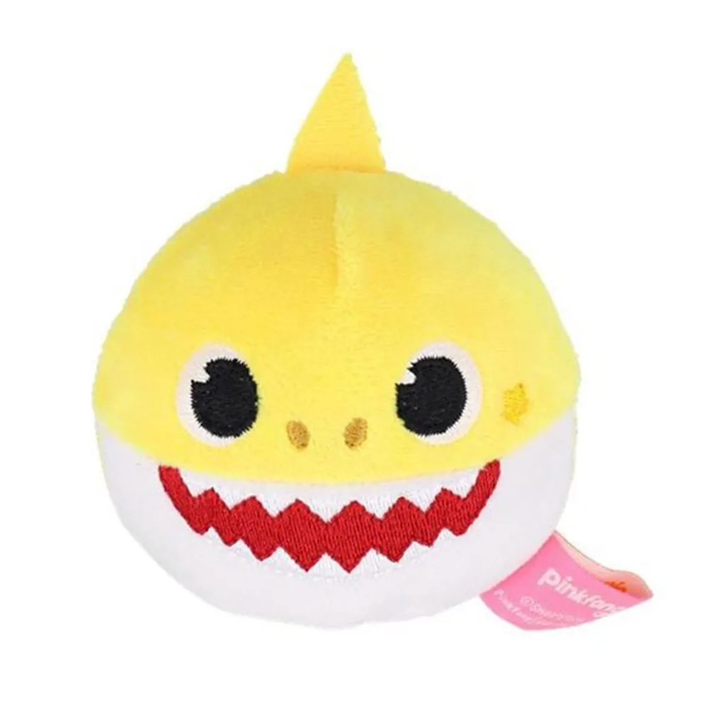 Плюшена играчка Pinkfong Baby Shark Squishy 21-66-344 1-100  Aнтистрес  10 см  Жълт