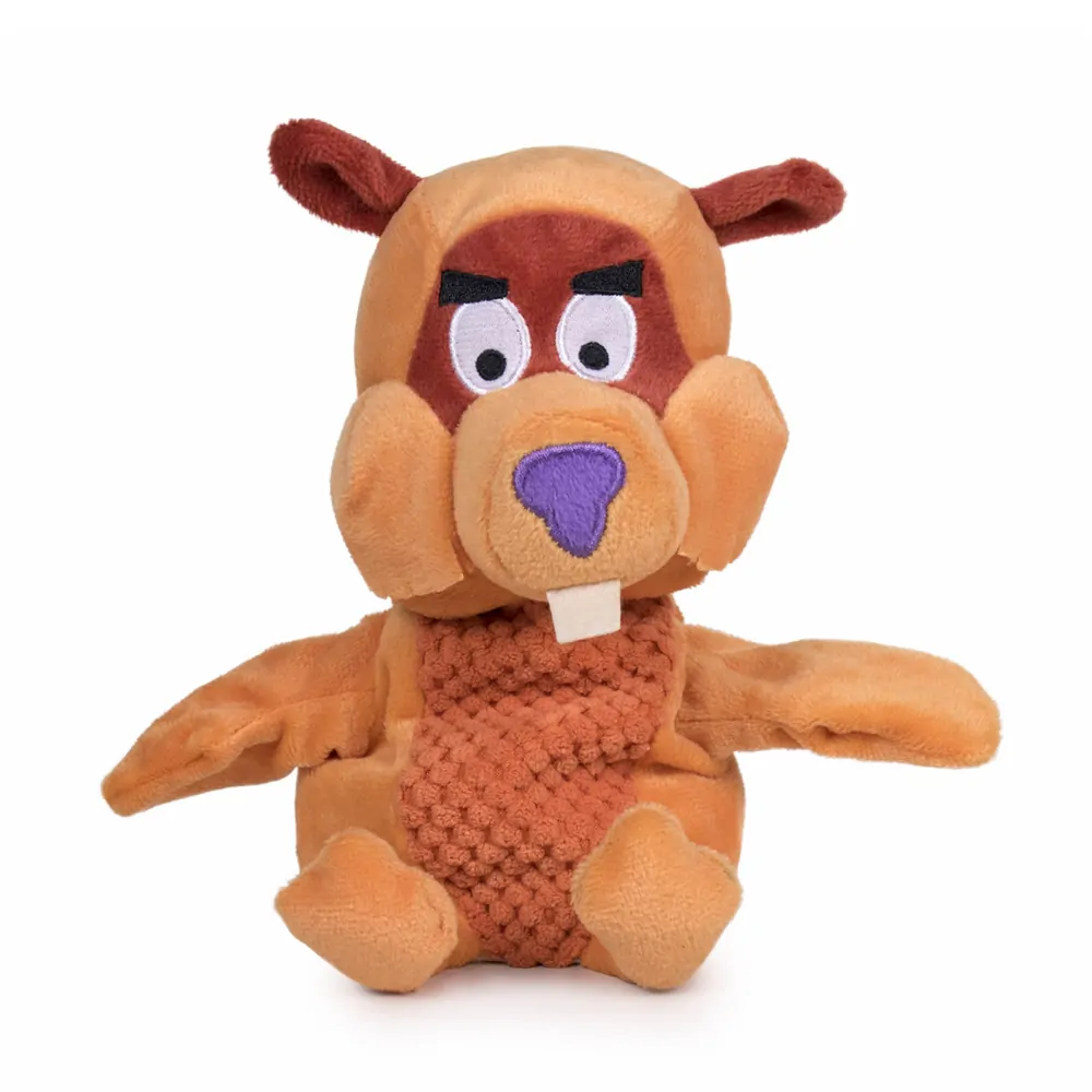 Плюшена ръкавица за куклен театър Chippo William Beaver 21-66-337 1-109  Бобър  25 см  Оранжев