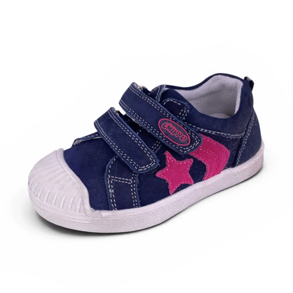 Детски обувки Chippo Kids 732890-2 15-146  26-31  Естествена кожа  Тъмносин Лилав