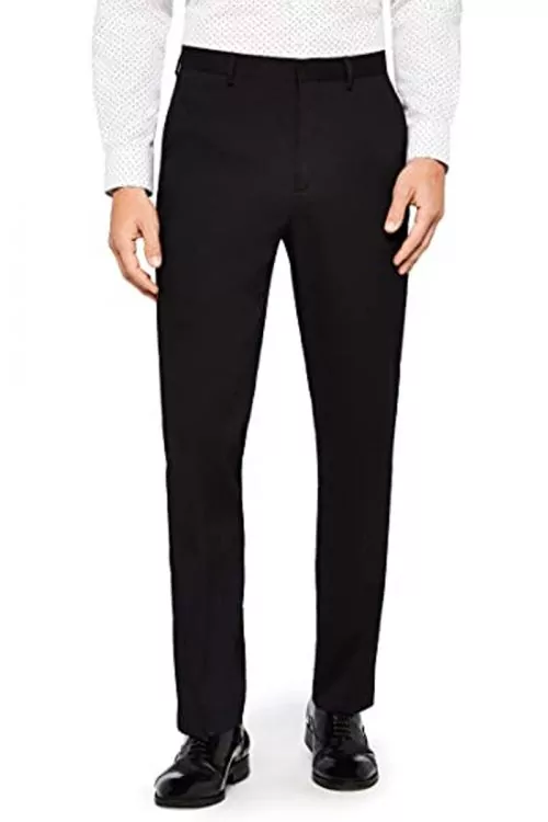 Мъжки панталон Find 2506890-AZ14496  Slim Fit  Елегантен  Черен  W40-L34